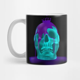 neon skull Mug